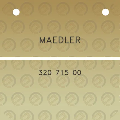 maedler-320-715-00