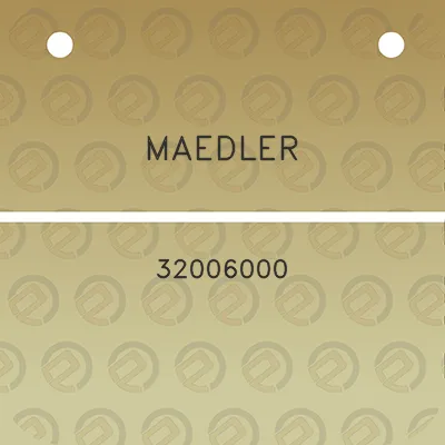 maedler-32006000