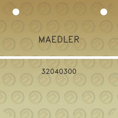 maedler-32040300