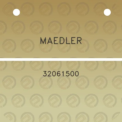 maedler-32061500