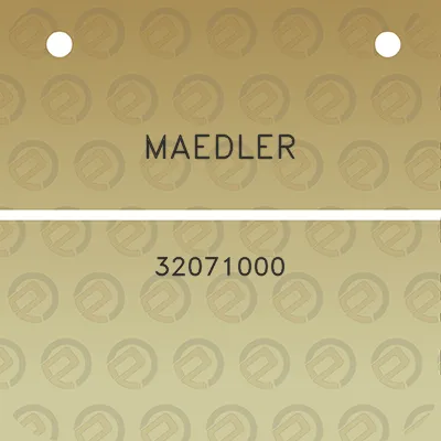 maedler-32071000