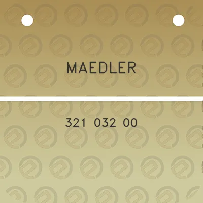 maedler-321-032-00