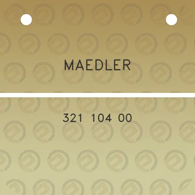 maedler-321-104-00