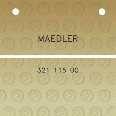 maedler-321-115-00