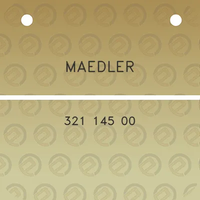 maedler-321-145-00