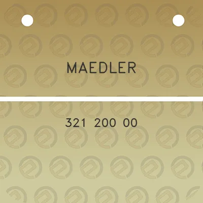 maedler-321-200-00