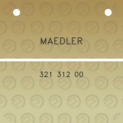 maedler-321-312-00