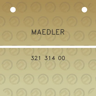 maedler-321-314-00