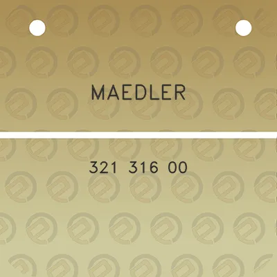 maedler-321-316-00