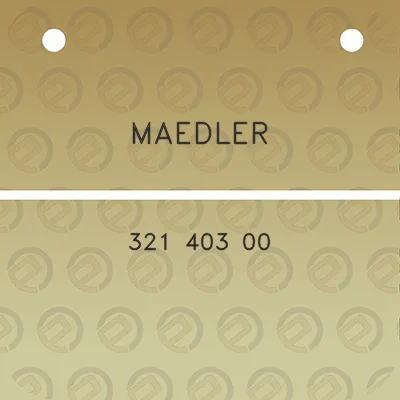 maedler-321-403-00