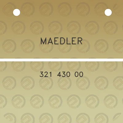 maedler-321-430-00