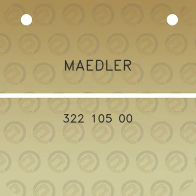 maedler-322-105-00