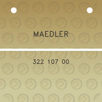 maedler-322-107-00