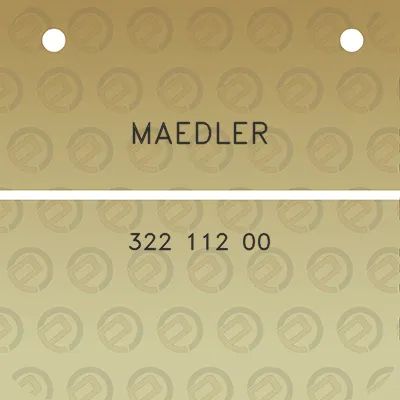 maedler-322-112-00