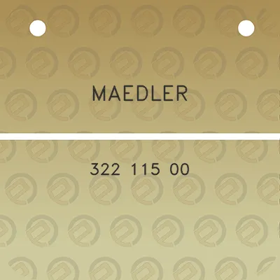 maedler-322-115-00