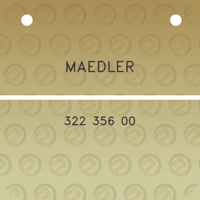 maedler-322-356-00