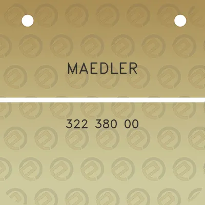 maedler-322-380-00