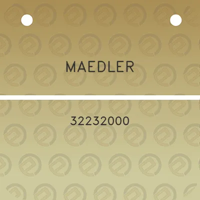 maedler-32232000