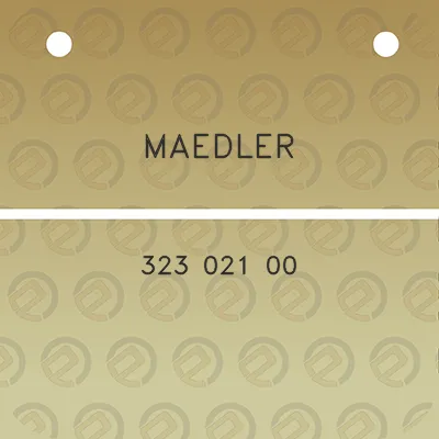 maedler-323-021-00