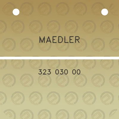 maedler-323-030-00