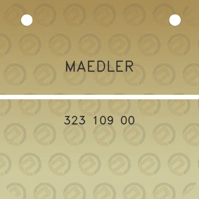 maedler-323-109-00