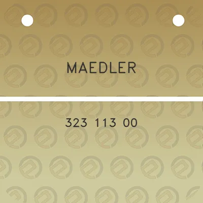 maedler-323-113-00