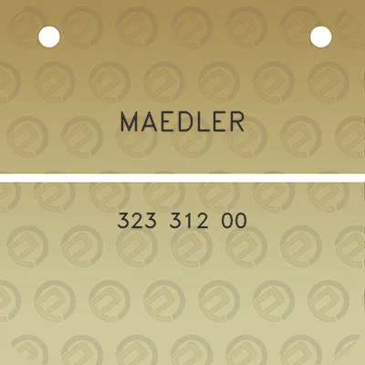 maedler-323-312-00