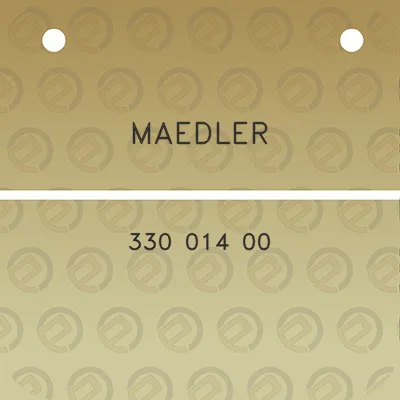 maedler-330-014-00