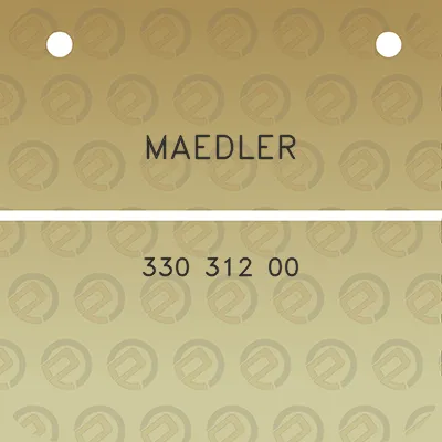 maedler-330-312-00