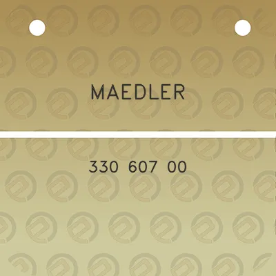 maedler-330-607-00