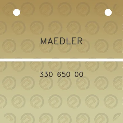 maedler-330-650-00