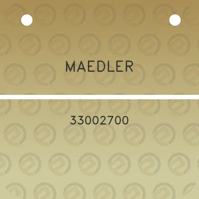 maedler-33002700