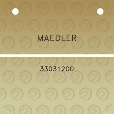 maedler-33031200