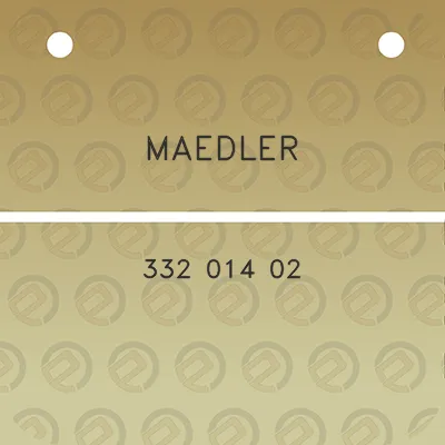 maedler-332-014-02