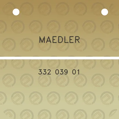 maedler-332-039-01