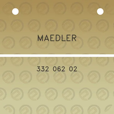 maedler-332-062-02