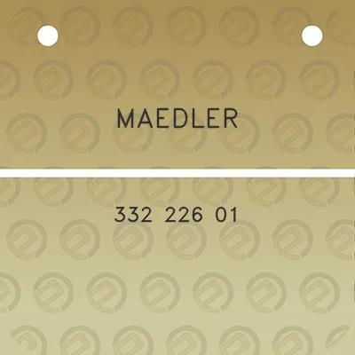 maedler-332-226-01