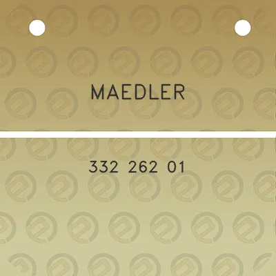 maedler-332-262-01