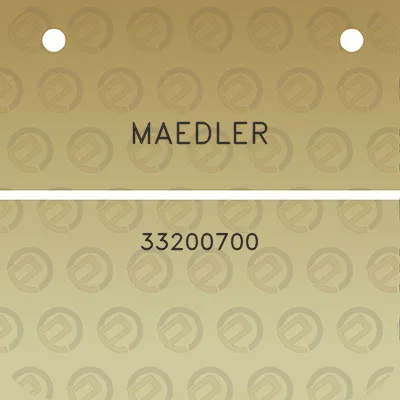 maedler-33200700