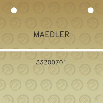 maedler-33200701