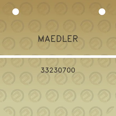 maedler-33230700