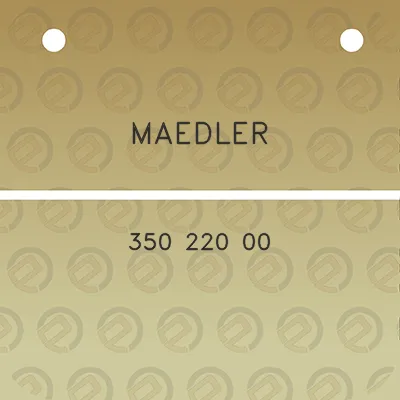 maedler-350-220-00