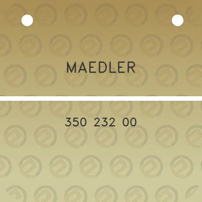 maedler-350-232-00