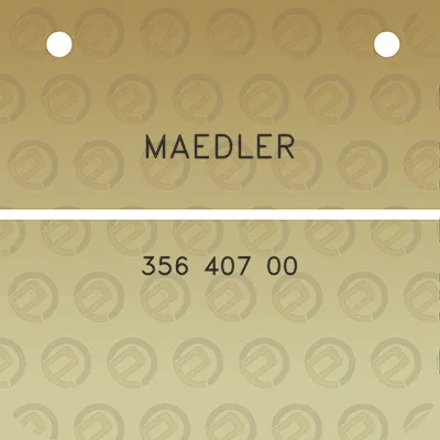 maedler-356-407-00