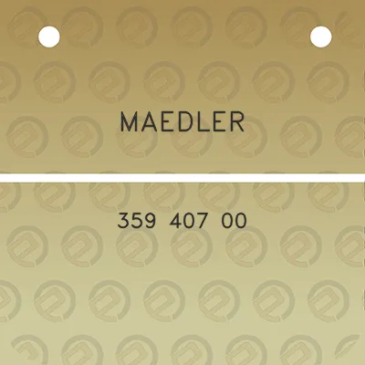 maedler-359-407-00