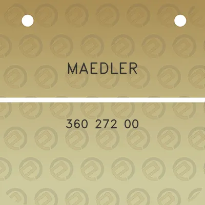 maedler-360-272-00