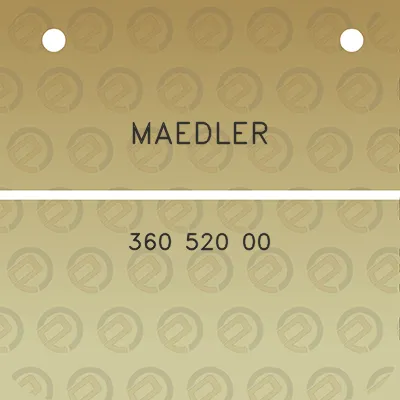 maedler-360-520-00