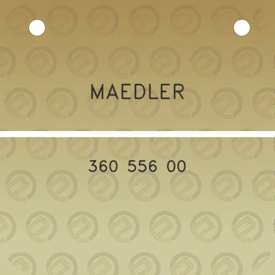 maedler-360-556-00