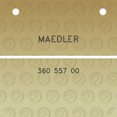 maedler-360-557-00