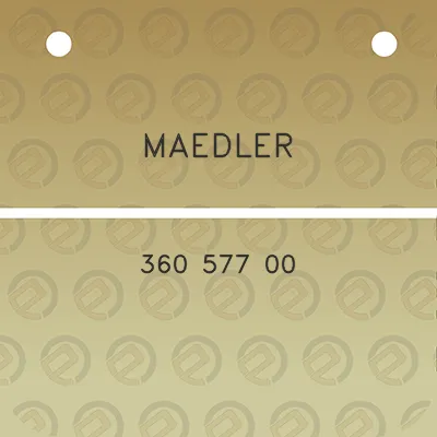 maedler-360-577-00